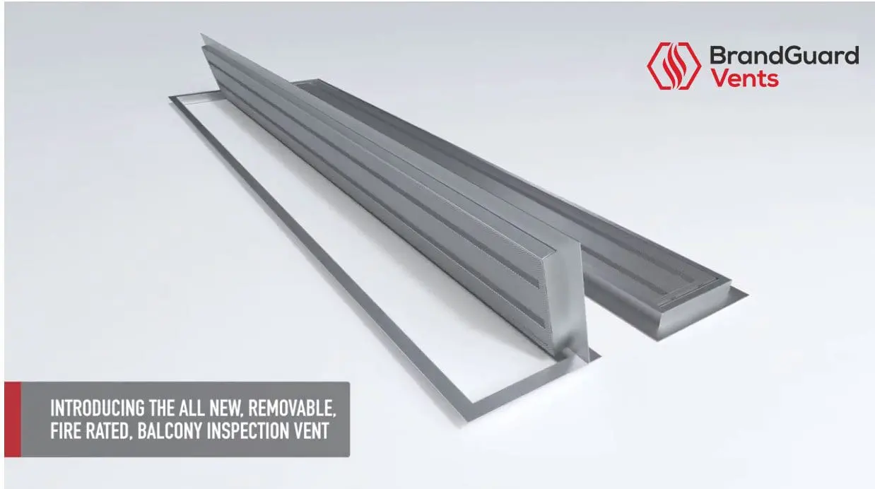 Balcony Inspection Vent Product Launch Newsflash