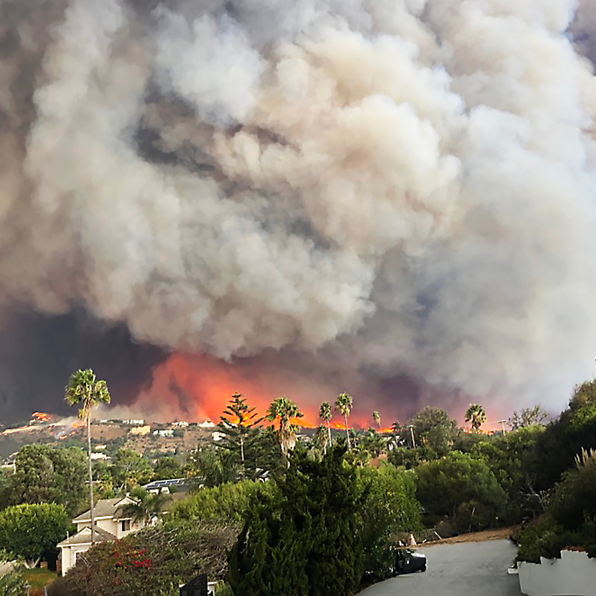 Woolsey fire November 2018 Malibu