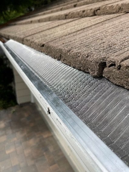 Stainless micro mesh gutter guard