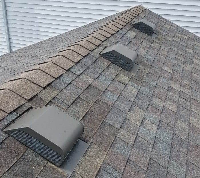 Fire-resistant roof vent conversion