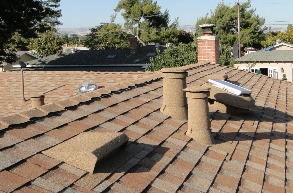 Roof vents converted to fire-rated vents